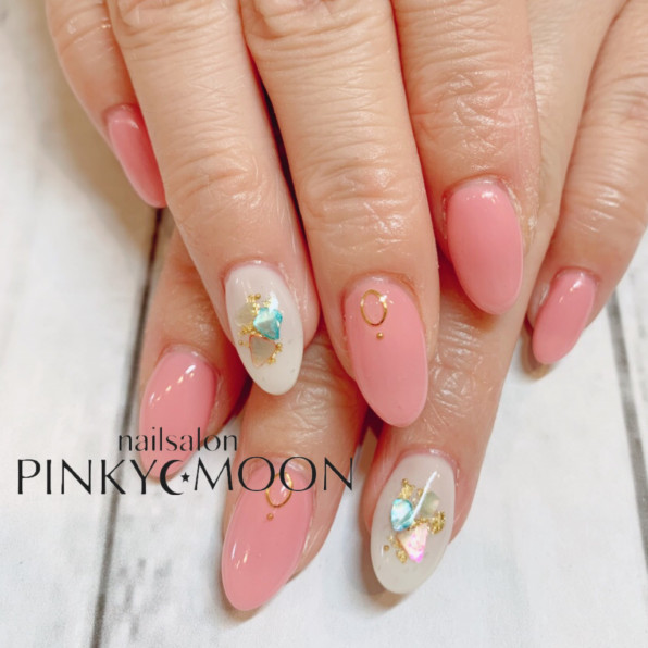 お客様ハンド フットネイル Nailsalon Pinky Moon