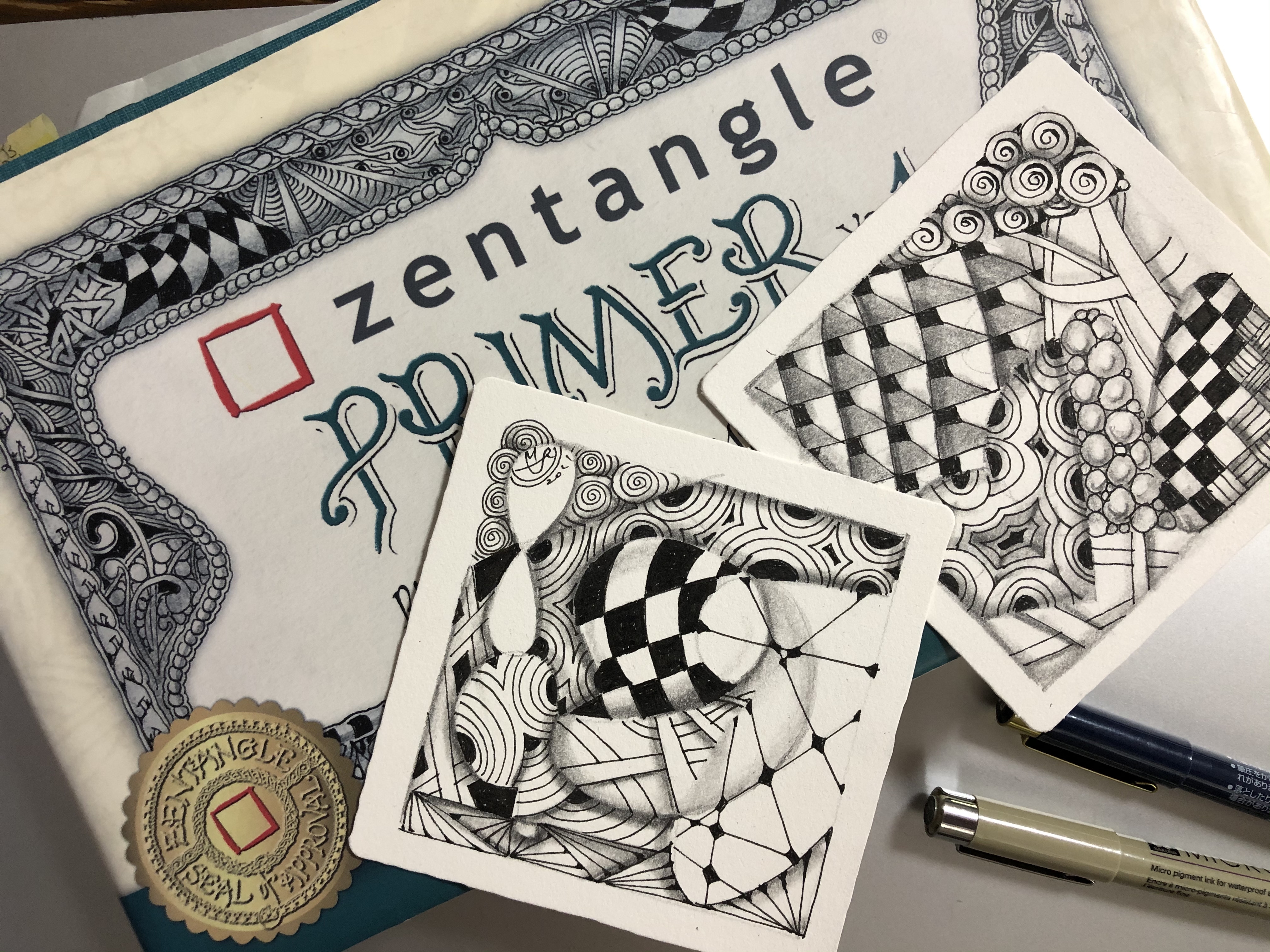 zentangle plimer vol1を学ぶ | 美鳥's Midorish