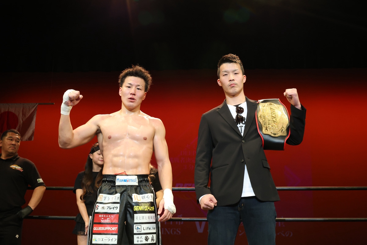 3.8 大阪 DEEP☆KICK 77 リベンジの因縁渦巻く、共に1年越しの再戦で行