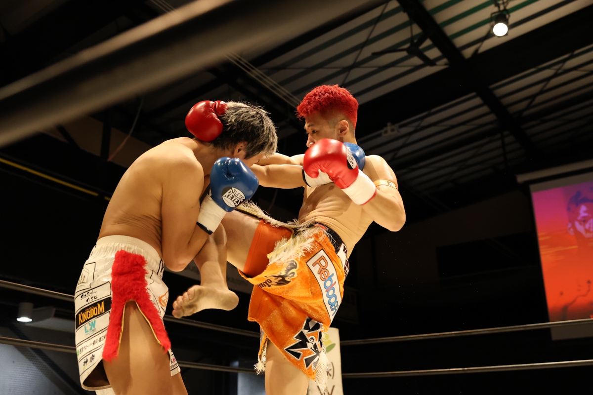7.27 豊中 DEEP☆KICK ZERO 22・23 龍翔vs嵐舞の-63kg挑戦者決定