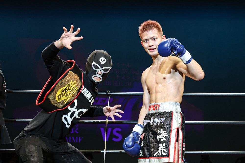6.7 大阪 DEEP☆KICK 78 悪の組織に属する王者・戦闘員1号vs激闘必至の