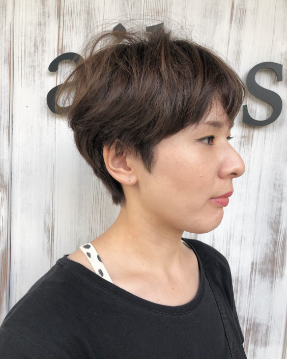 ショートヘア 美容室ailes エル 新潟駅南口から徒歩3分 カット カラー ヘアセットが得意な美容室 ショートヘア 美容室ailes エル 新潟駅南口から徒歩3分 カット カラー ヘアセットが得意な美容室