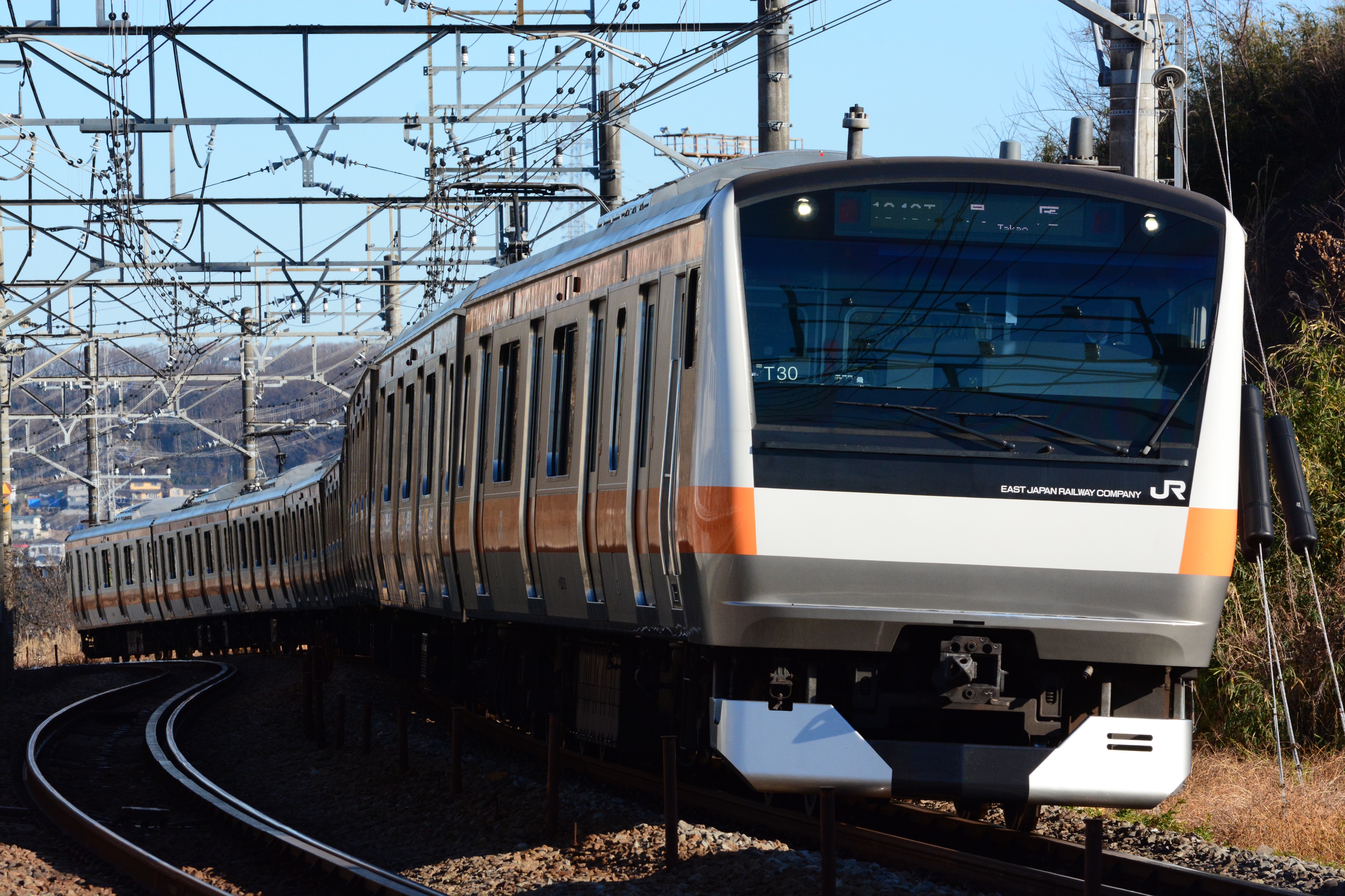 中央本線 豊田ー八王子 鉄道撮影地ーt6313