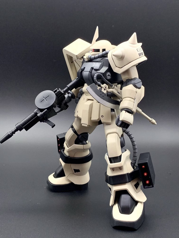 Hguc Ms 06f 2 ザク F2 連邦軍仕様 Torakimaのガンプラ奮闘記