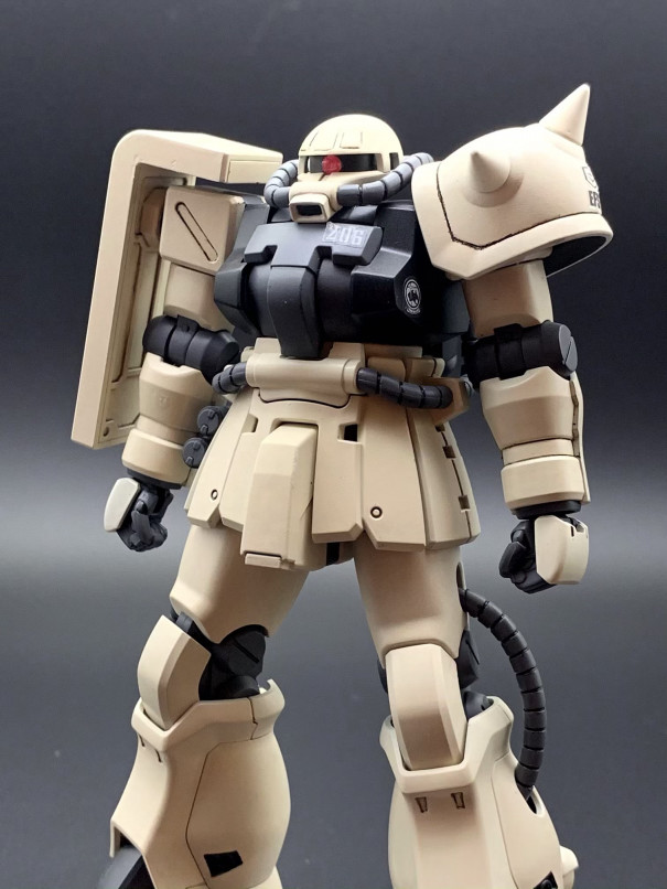 Hguc Ms 06f 2 ザク F2 連邦軍仕様 Torakimaのガンプラ奮闘記