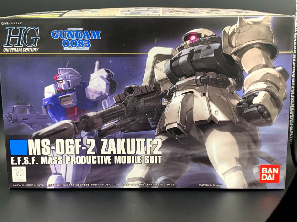 Hguc Ms 06f 2 ザク F2 連邦軍仕様 Torakimaのガンプラ奮闘記