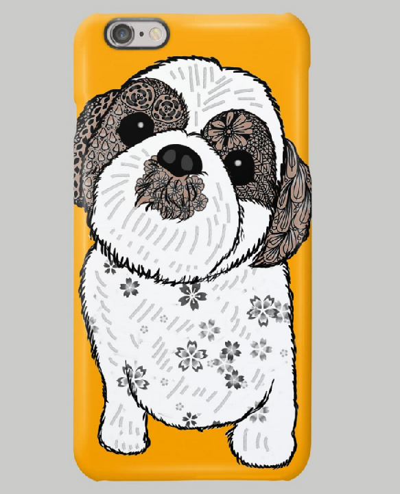 シーズー犬を描きました。 | みっちゃん's クレヨン君とえんぴつ君