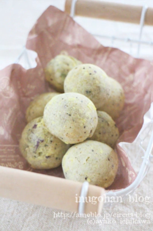 ポリ袋シリーズ 黒ごま おさつポンデケージョ 手作り犬おやつレシピ 犬ごはん先生いちかわあやこ Official Web Site ポリ袋シリーズ 黒ごま おさつポンデケージョ 手作り犬おやつレシピ 犬ごはん先生いちかわあやこ Official Web Site