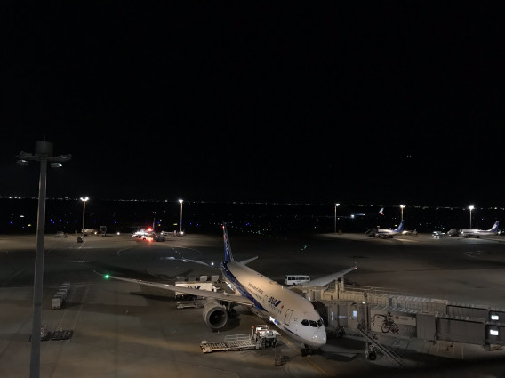 夜景 羽田空港 Kaja Cheras