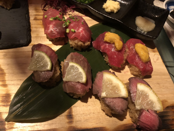 Origami 肉寿司食べ放題 名古屋市 Keyholiday