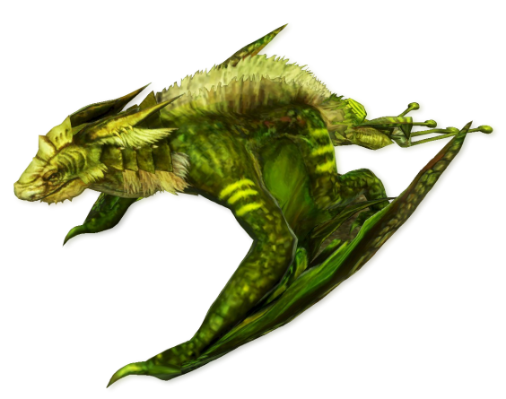 04 ソシニバッドドラゴン Emerald Sapwing Dragon Windrider