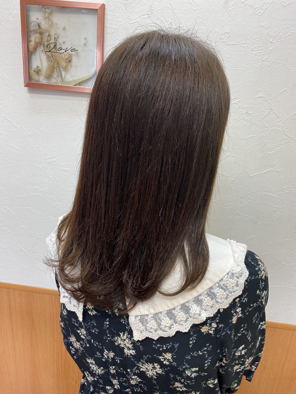 グリーンアッシュカラー Buddy Hair