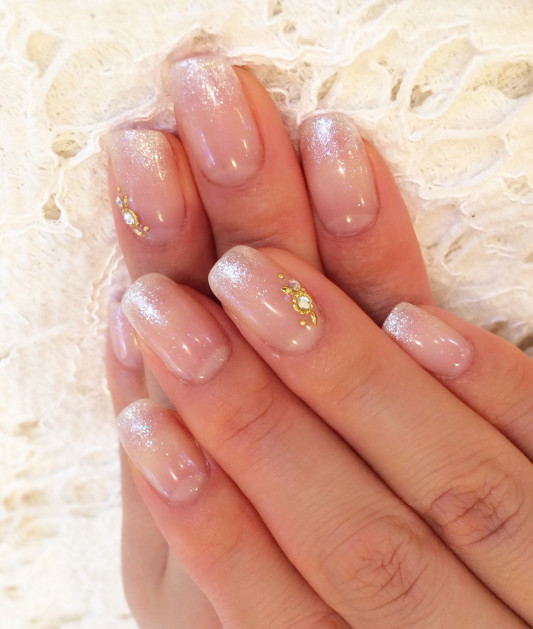 夏のシンプルオフィスネイル Nailsalon Beauchance