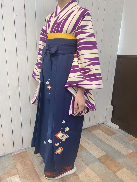 袴着付けセット Cut Color R 成田市三里塚美容室