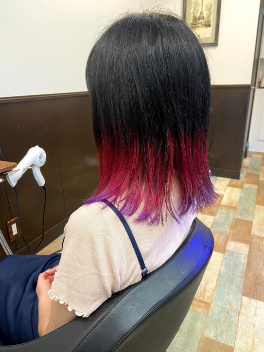 グラデーションカラー Cut Color R 成田市三里塚美容室