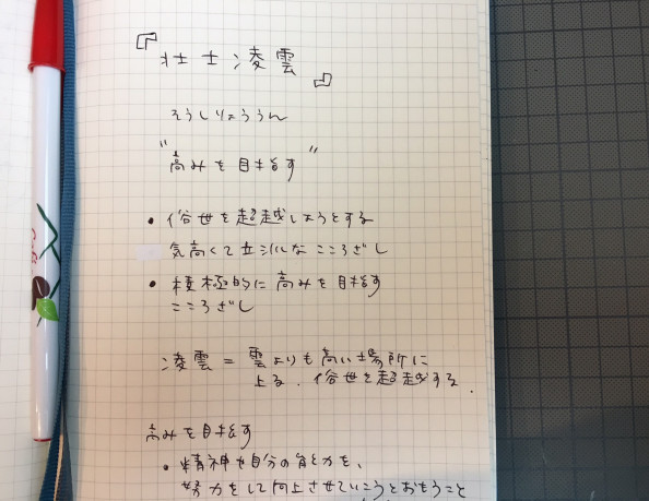 四字熟語 東京日記