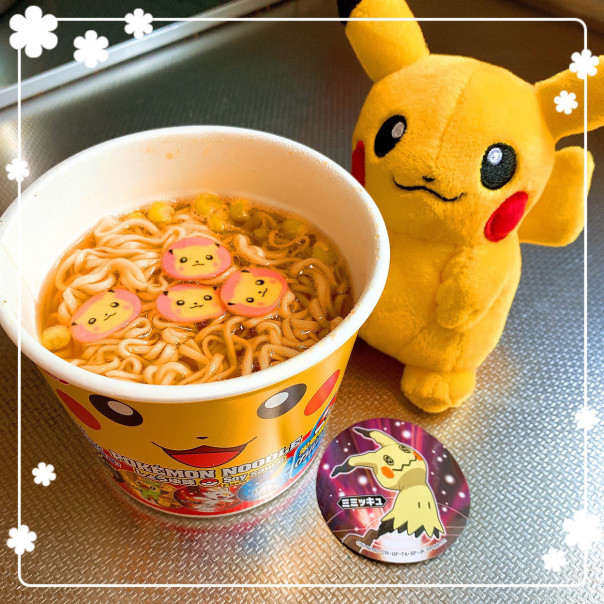 ポケットモンスターのミニカップ麺 Ka Wa I I Blog