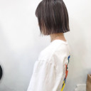 ウルフヘア パープルヘア ハイライト デザインカラー ナチュラル