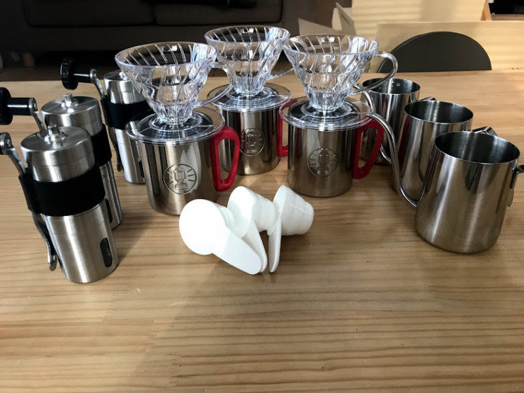 アウトドアで使うコーヒー道具