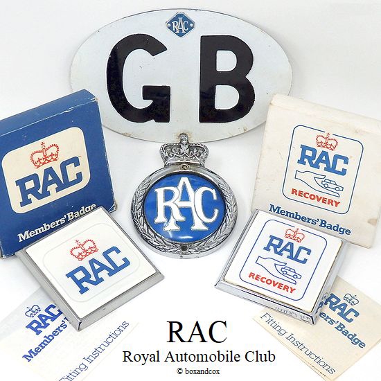 英国 RAC クロームグリルバッジ 会員バッジ /ローバーミニ ADO16 BMC