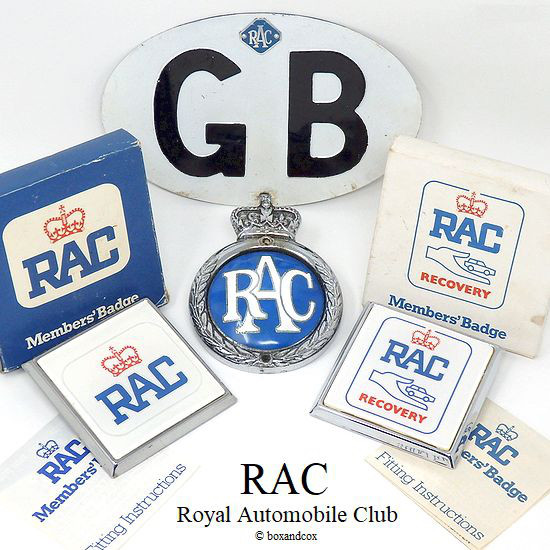 英国RAC グリルバッジ＆GBプレート | bac style blog