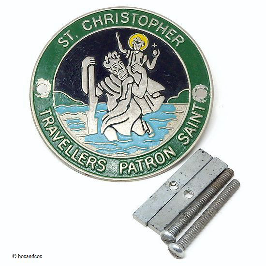 ビンテージ セント・クリストファー グリル バッジ | bac style blog