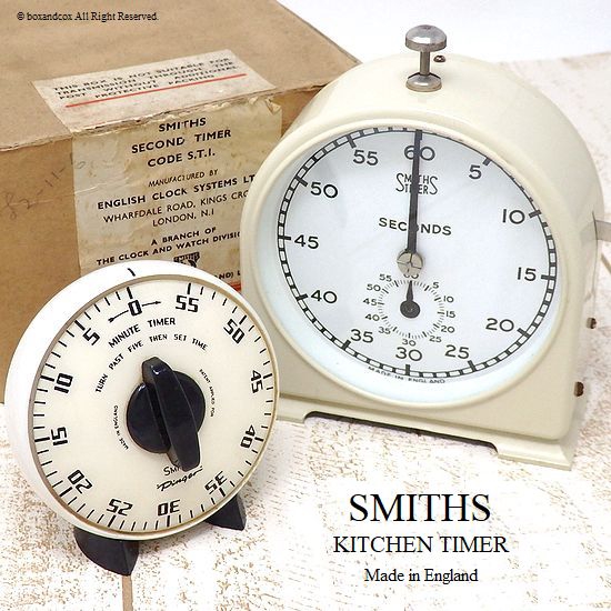 1950-60年代 SMITHS/スミス ビンテージ キッチンタイマー | bac style blog
