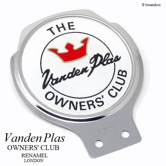 Vanden Plas OWNERS' CLUB/バンデンプラス カーバッジ | bac style blog