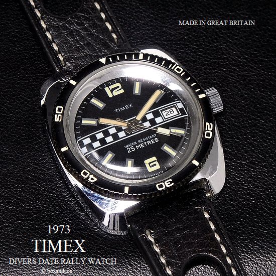 1973年 Vintage TIMEX/ビンテージ タイメックス ダイバーズ デイト