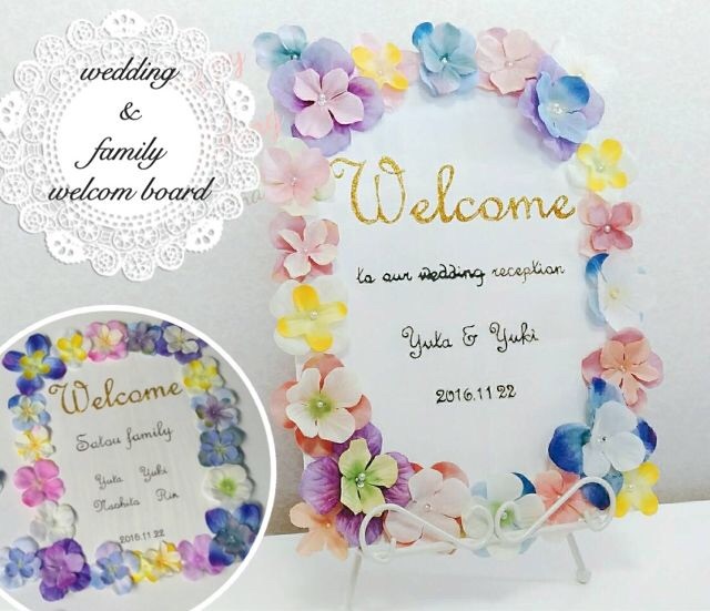 YUKA様確認用♡ウエディングバージョン・イニシャルオブジェ