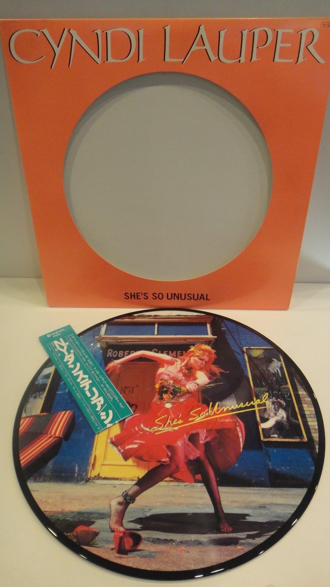 レコード蒐集日記 trk.8 CYNDI LAUPER - SHE'S SO UNUSUAL (JPN:EPIC SONY) 1984 |  山口県宇部市鵜ノ島の眼鏡・時計の専門店| めがね とけい は おくたき