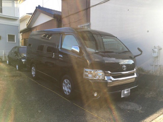 TOYOTA HIACE ドライブレコーダー取り付け  Arrows－carsales