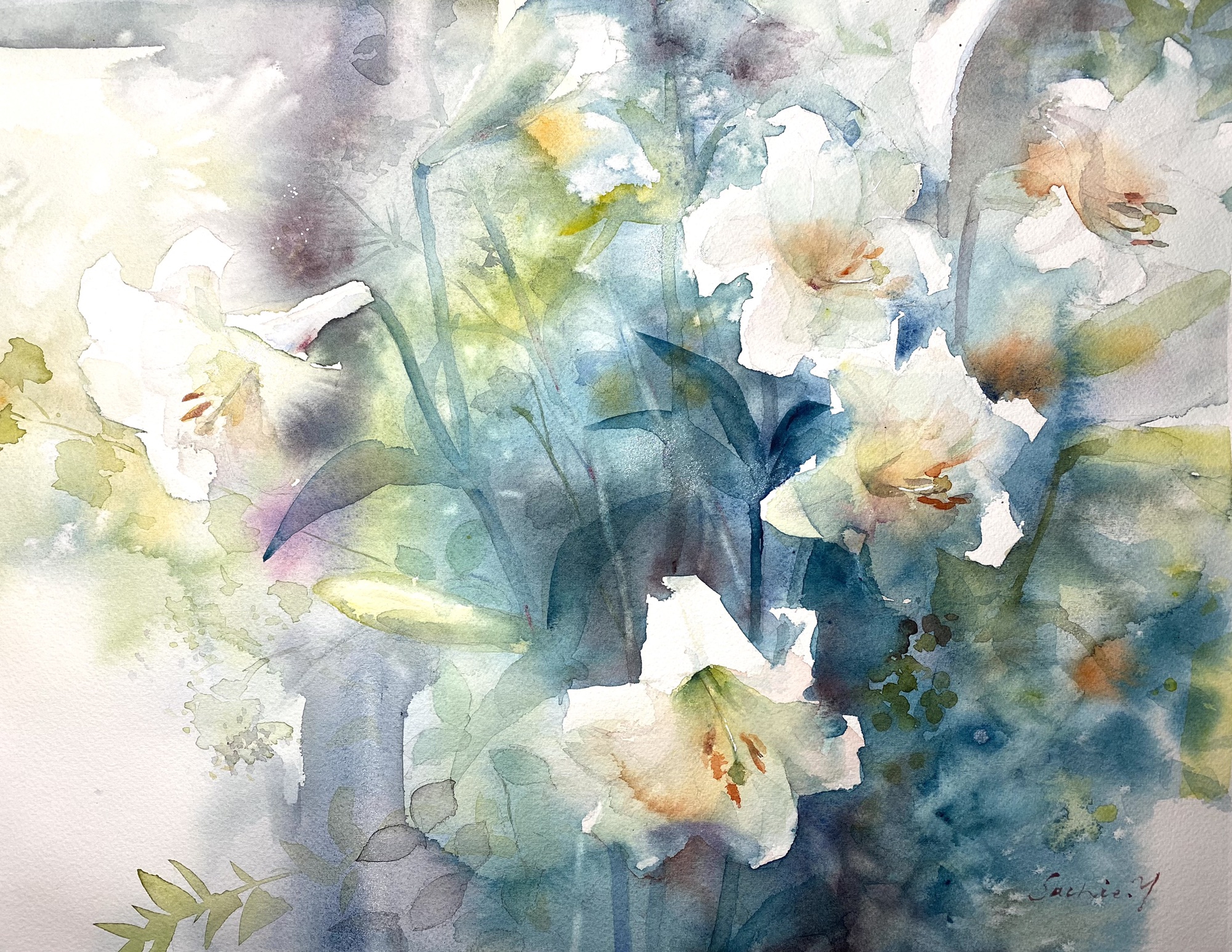 展示のお知らせ | 山根さちえ 透明水彩