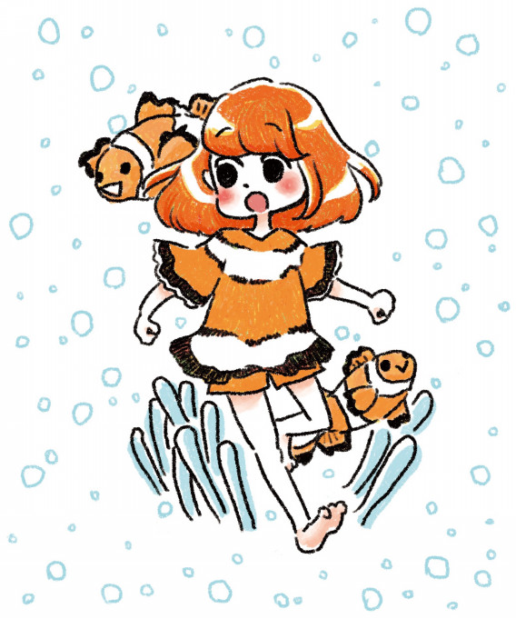 限定ステッカー用イラスト Spice Up Design