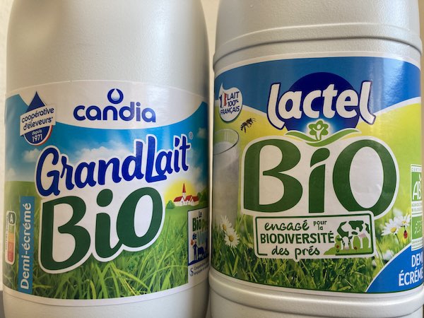 フランス🇫🇷のスーパーで購入できる牛乳ってどれがオススメなの