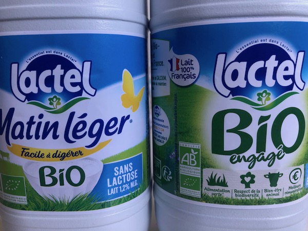 フランス🇫🇷のスーパーで購入できる牛乳ってどれがオススメなの