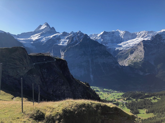 スイスアルプスで感動の風景に出逢おう！高地アルプスの極上ビューを求めて、グリンデルワルト、フィルスト (First) からシーニゲプラッテ  (Schynige Platte) への壮大なトレイルを体験 | Les Falaises de Grès
