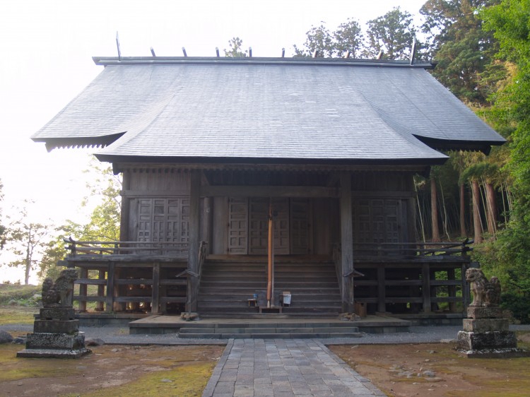 稀少 1958年 昭和33年 出羽国一宮 大物忌神社 鳥海山 大物忌大神 宮司 佐藤正幸 謹書 紙本 肉筆 掛軸 神道 神社 書 書道 古美術 - 美術 品