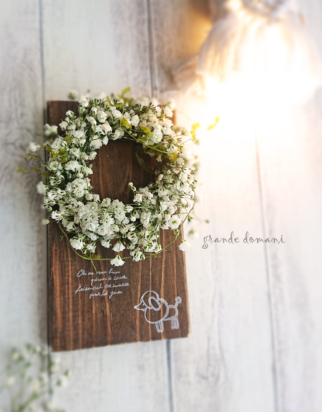 〜grande domani様専用〜 春色トピアリー ～ソラフラワーにアロマを添えて香りも楽しむ