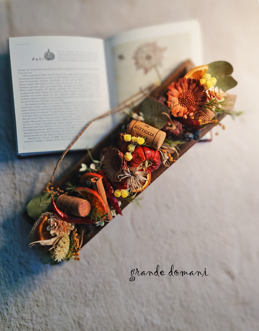 〜grande domani様専用〜 春色トピアリー ～ソラフラワーにアロマを添えて香りも楽しむ