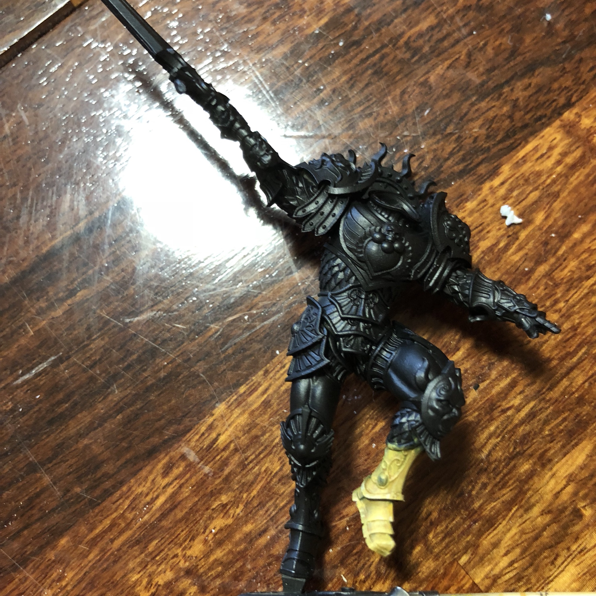 NMM Goldペイント その1 | 出戻りモデラー悪戦苦闘製作記