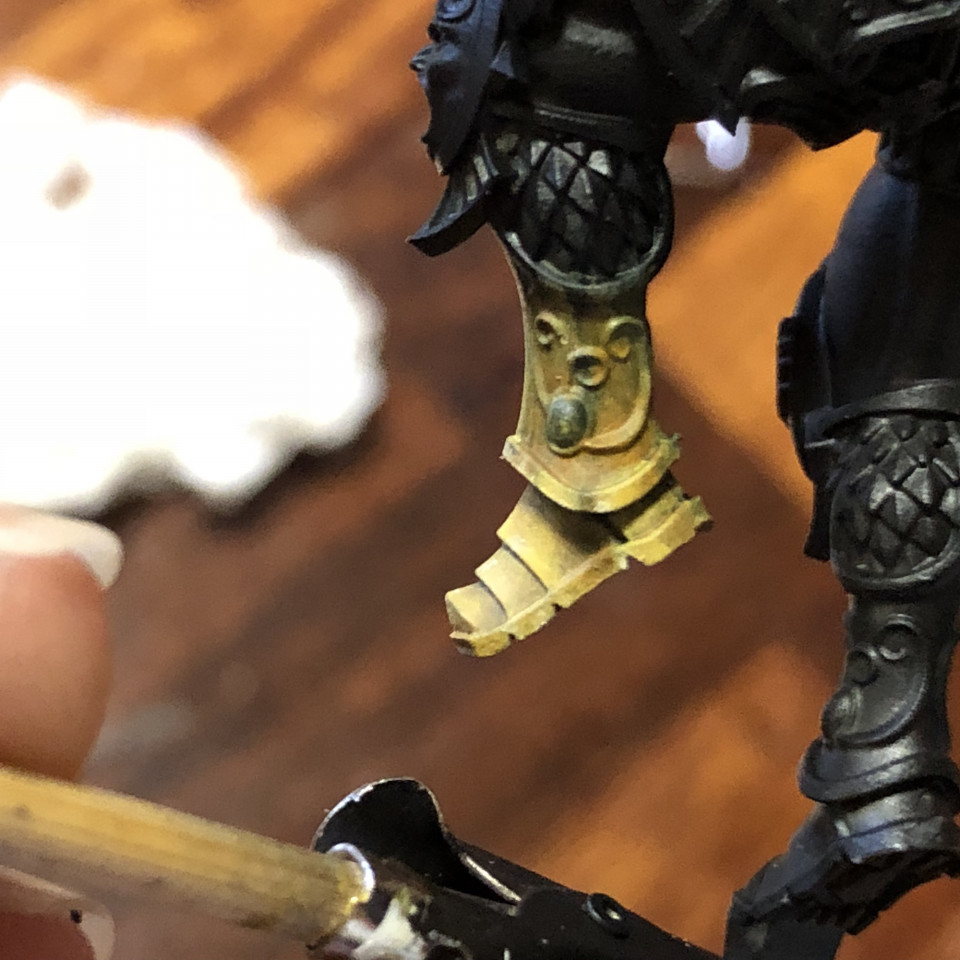 Nmm Goldペイント その1 出戻りモデラー悪戦苦闘製作記