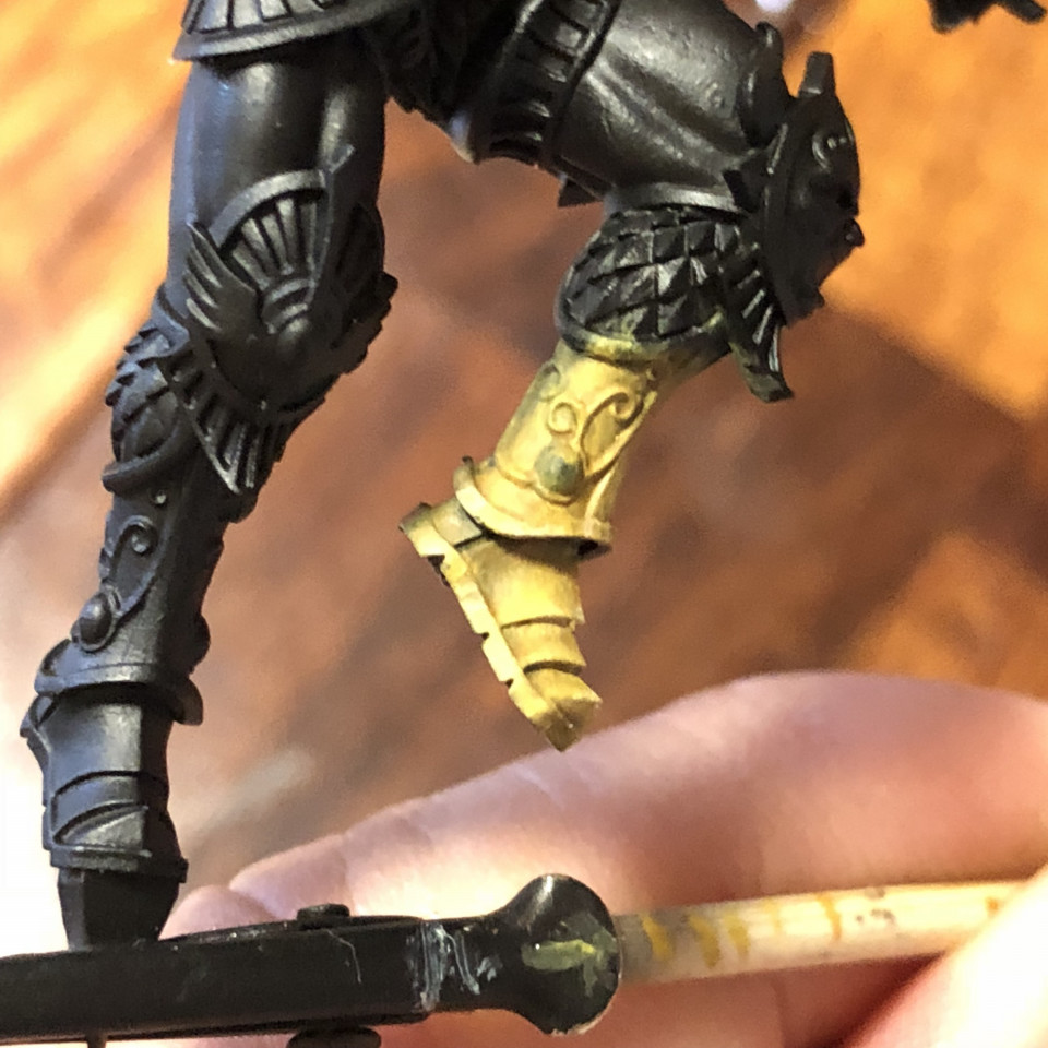 Nmm Goldペイント その1 出戻りモデラー悪戦苦闘製作記