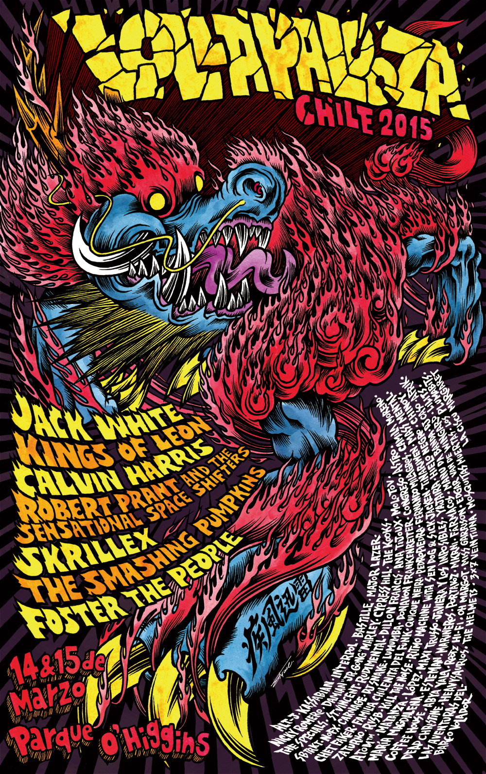 Poster Of Lollapalooza Silly