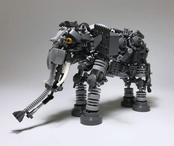 驚異 Legoで作られたメカメカしい生き物 Silly