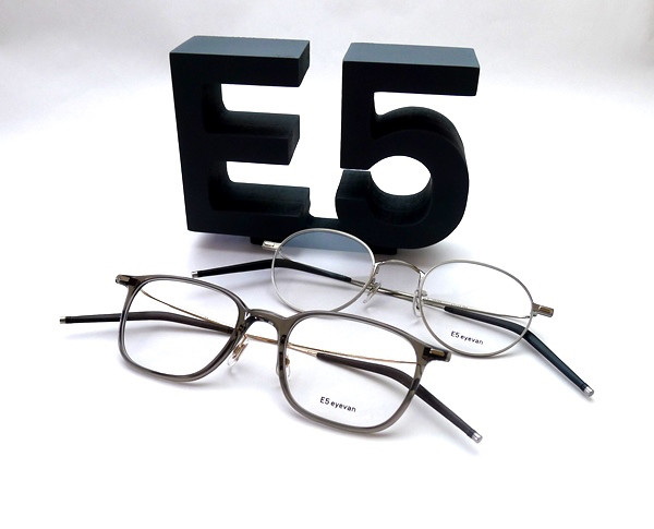 EYEVANから新たに生まれたブランド「E5 eyevan（イーファイブ 
