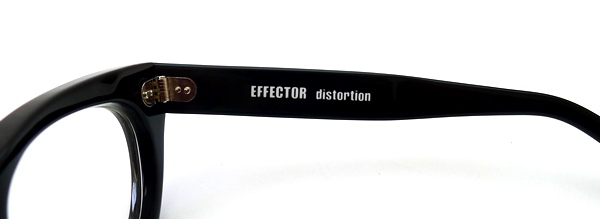 EFFECTOR distortion 黒 メガネ ほろにが