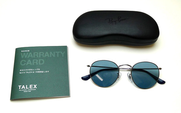 Ray-Ban×TALEXの限定カスタム・偏光サングラス】Ray-Ban ROUND METAL 