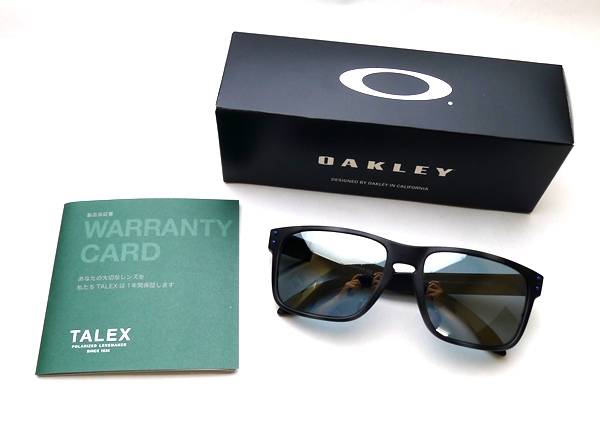 タレックスサングラス　フレームはオークリー OAKLEY オークリー クロスリンクゼロ +【タレックス偏光レンズ