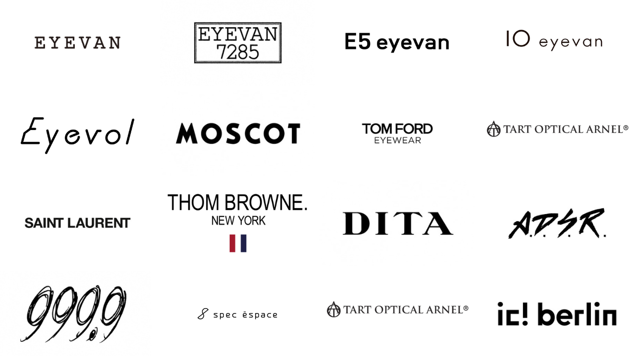 BRAND LIST | MEGANEPARK BLESS | アイウェアセレクトショップ